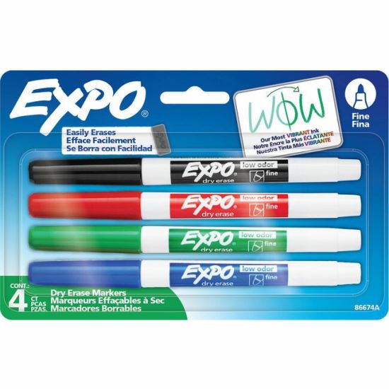 Expo Low-Odor Dry Erase Markers 1