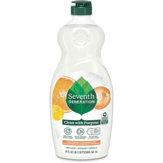 Seventh Generation Free/Clear Natural Dish Liquid 1