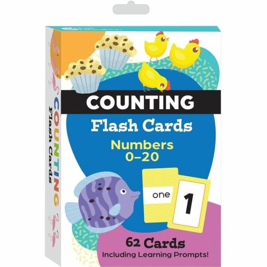 Shell Education Counting Flash Cards: Numbers 0-20 1