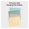 Smead 1/5 Tab Cut Letter Hanging Folder 2
