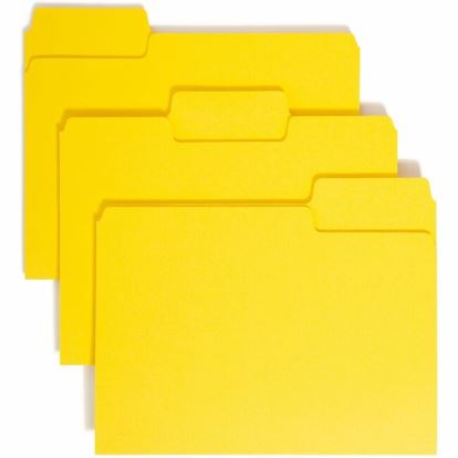 Smead SuperTab 1/3 Tab Cut Letter Recycled Top Tab File Folder 1