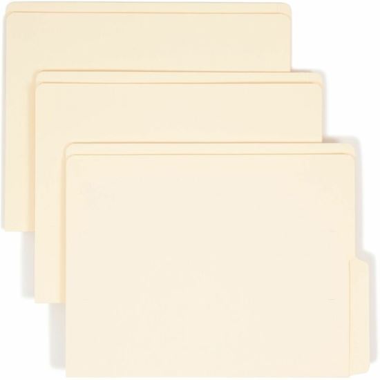 Smead Shelf-Master 1/2 Tab Cut Letter Recycled End Tab File Folder 1