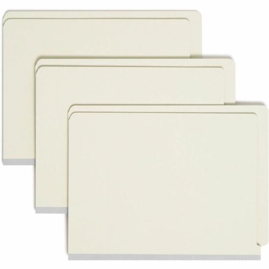 Smead Shelf-Master Straight Tab Cut Letter Recycled Top Tab File Folder 1