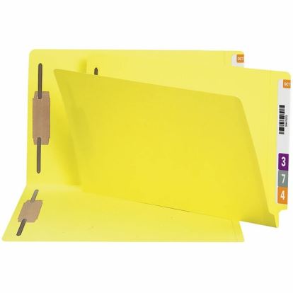 Smead Shelf-Master Straight Tab Cut Legal Recycled Fastener Folder 1