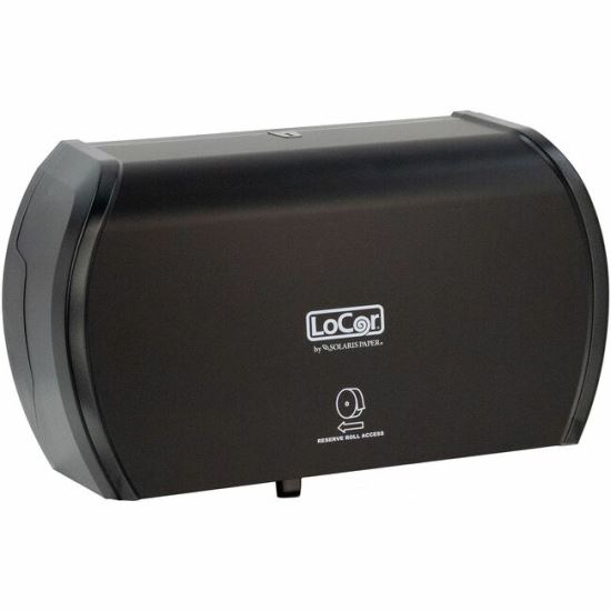 LoCor Side-By-Side Bath Tissue Dispenser 1
