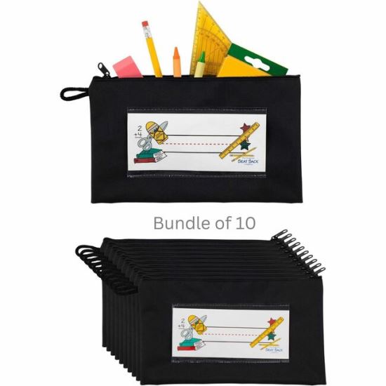 Seat Sack Pencil Pouch with Zipper | Bundle 1