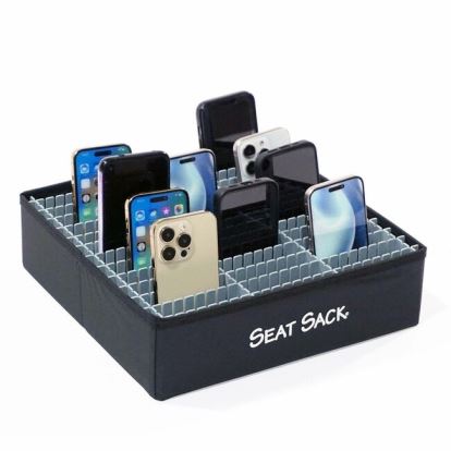 Seat Sack Classroom Cell Phone Organizer Tray 1