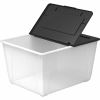 Storex Nesting File Totes 5