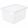 Storex Stackable Storage Bin w/Lid 1