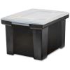 Storex Letter/Legal Tote Storage Box 1