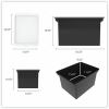 Storex Letter/Legal Tote Storage Box 7