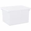 Storex Plastic File Tote Storage Box 1