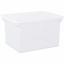 Storex Plastic File Tote Storage Box 1