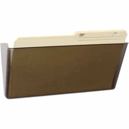 Storex Magnetic Legal Wall Pocket, Unbreakable Clear 1