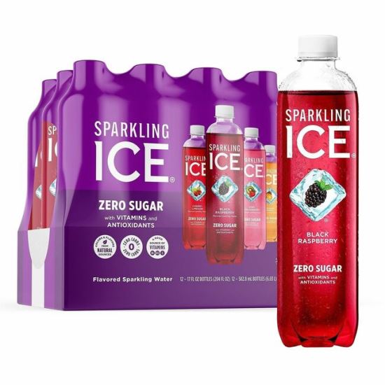 Talking Rain Sparkling ICE Purple-Variety Flavor Sparkling Water 1
