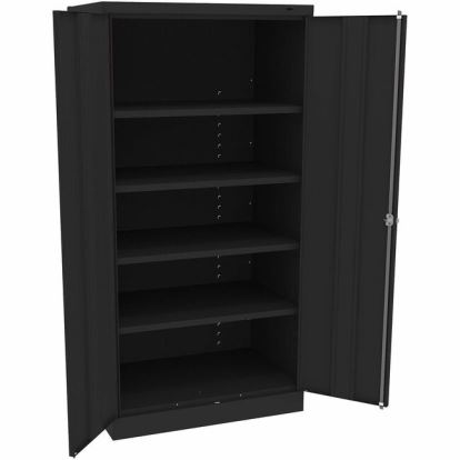 Tennsco Standard Black Storage Cabinet 1