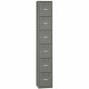 Tennsco 6-Tier No Legs Steel Box Lockers 2