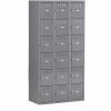Tennsco 6-Tier No Legs Steel Box Lockers 1