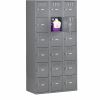 Tennsco 6-Tier No Legs Steel Box Lockers 2