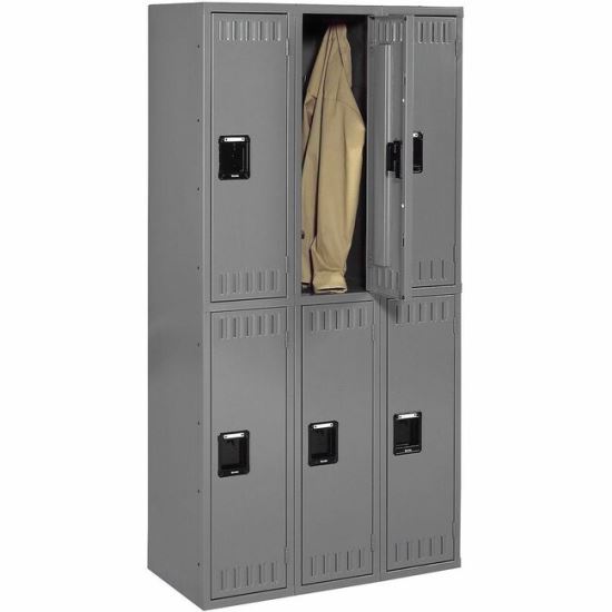 Tennsco Double-Tier Steel Lockers 1