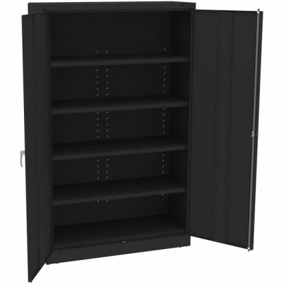 Tennsco Black Jumbo Storage Cabinet 1