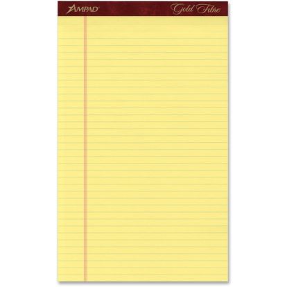 TOPS Gold Fibre Premium Rule Writing Pads - Legal 1