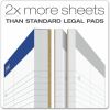 Ampad Narrow Ruled Double Sheet Writing Pads - Letter 2