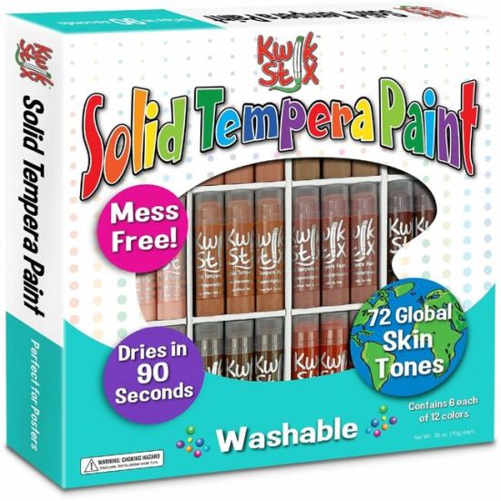 Kwik Stix Kwik Stix Tempera Paint/Paper Set 1