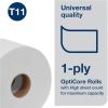 TORK OptiCore Mid-size Toilet Paper Roll White T11 6