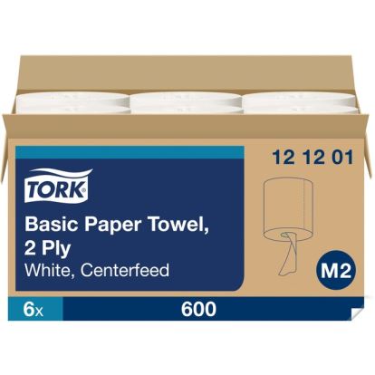 TORK Advanced Soft Centerfeed Hand Towel, 2-Ply, White 1