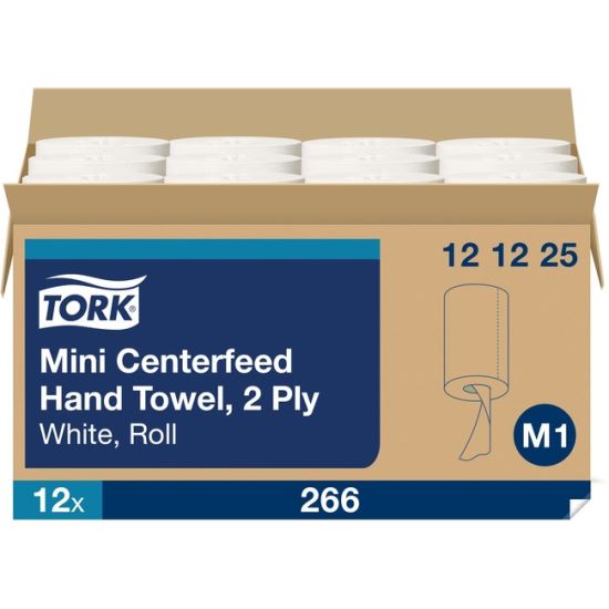 TORK Basic Mini Centerfeed Paper Towel White M1 1