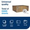 TORK Universal High-Capacity Bath Tissue Roll with OptiCore 6