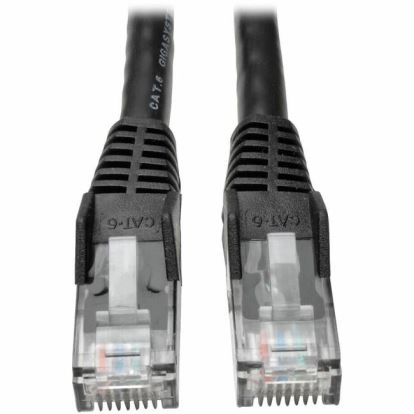 Tripp Lite series 25-ft. Cat6 Black Gigabit Patch Cord Snagless Molded 1