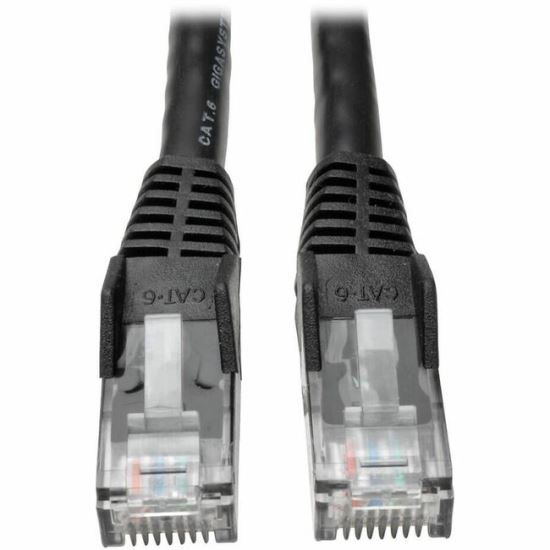 Tripp Lite series 25-ft. Cat6 Black Gigabit Patch Cord Snagless Molded 1