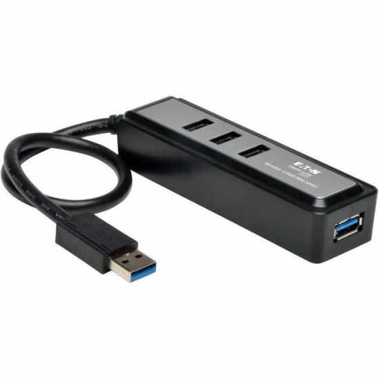 Tripp Lite series 4-Port Portable USB 3.0 SuperSpeed Hub 1