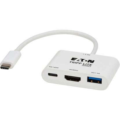 Tripp Lite series U444-06N-H4U-C3 HDMI/USB/USB-C Audio/Video Adapter 1