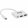 Tripp Lite series U444-06N-H4U-C3 HDMI/USB/USB-C Audio/Video Adapter 3