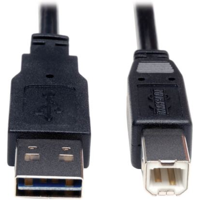 Tripp Lite series Universal Reversible USB 2.0 A-Male to B-Male Device Cable - 6ft 1