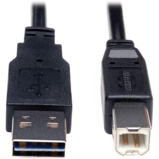 Tripp Lite series Universal Reversible USB 2.0 A-Male to B-Male Device Cable - 6ft 1