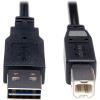 Tripp Lite series Universal Reversible USB 2.0 A-Male to B-Male Device Cable - 6ft 2