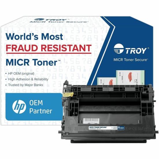 Troy Toner Secure MICR Standard Yield Laser Toner Cartridge - Alternative for HP 147A (W1470A) - Black - 1 Each 1