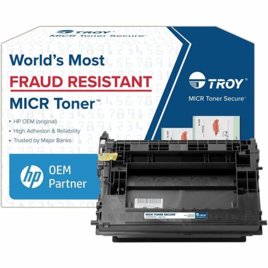 Troy Toner Secure MICR High Yield Laser Toner Cartridge - Alternative for HP 147X (W1470X) - Black - 1 Each 1