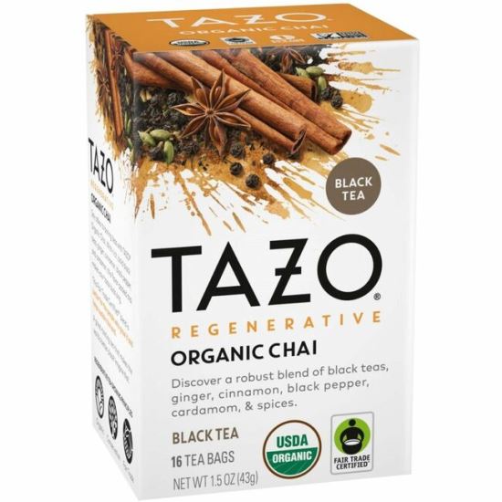 Tazo Regenerative Organic Chai Black Tea Bag 1