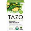 Tazo Regenerative Organic Green Ginger Green Tea Bag 3