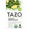 Tazo Regenerative Organic Green Ginger Green Tea Bag 5