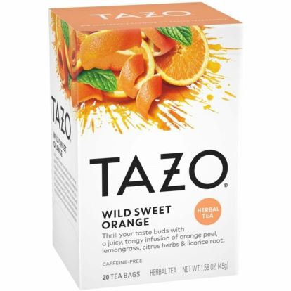 Tazo Wild Sweet Orange Herbal Tea Bag 1