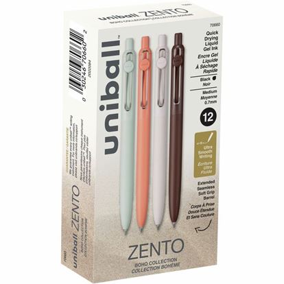 uniball™ Zento Retractable Liquid Gel Pens 1