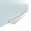 U Brands Floating Frameless Non-Magnetic Ghost Grid Glass Dry-Erase Board 3