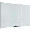 U Brands Floating Frameless Non-Magnetic Ghost Grid Glass Dry-Erase Board 4