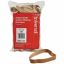 Universal Rubber Bands, Size 107, 0.06" Gauge, Beige, 1 lb Box, 40/Pack 1